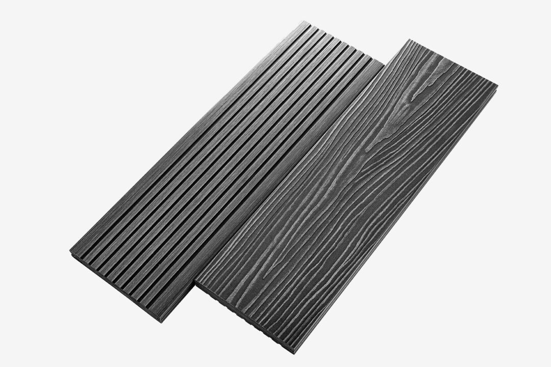 Доска террасная UnoDeck Solid полнотелая графит 152х20х3000мм купить в Москве