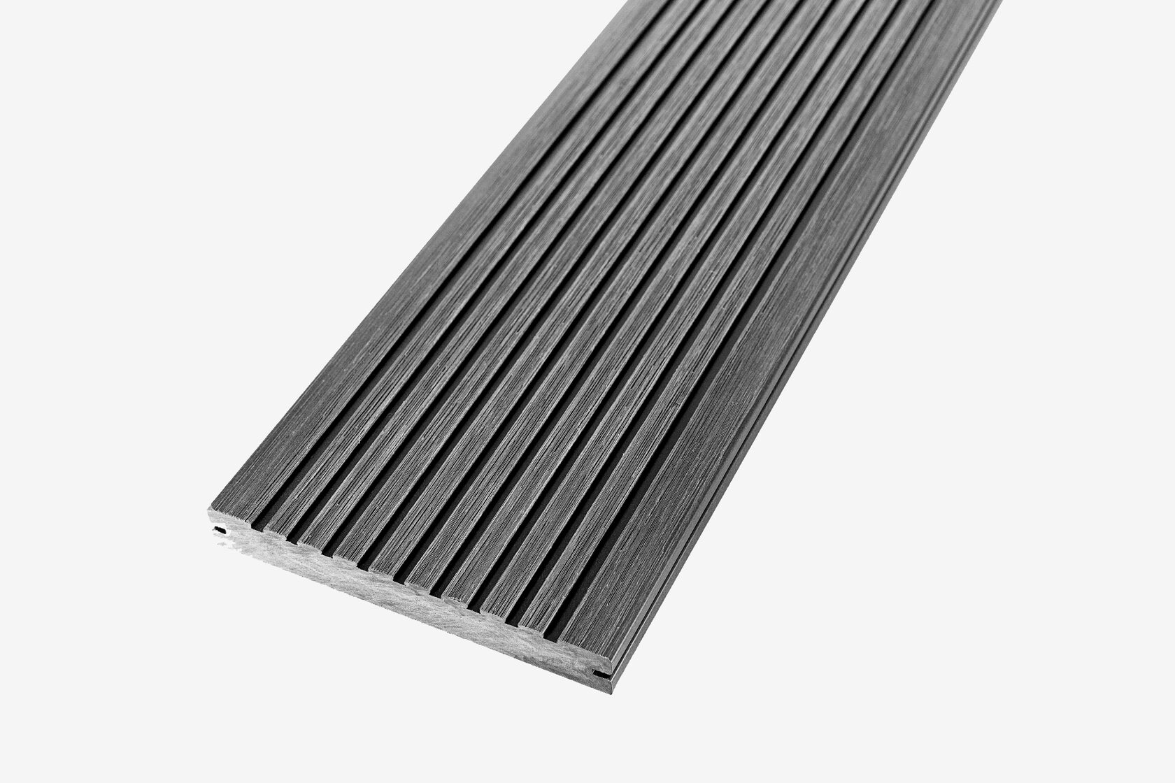 Доска террасная UnoDeck Solid полнотелая графит 152х20х4000мм купить в Москве