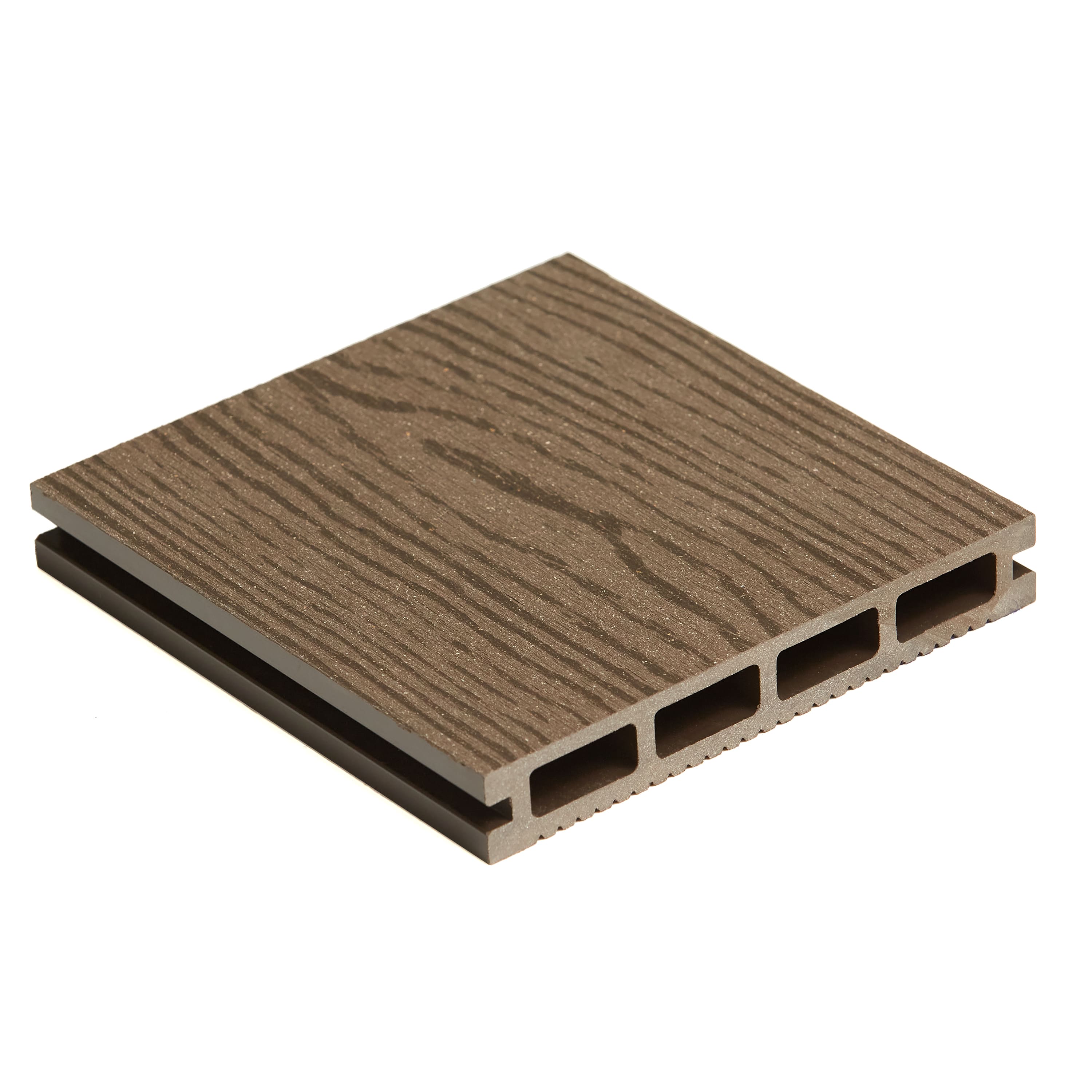 Террасная доска Vandek Elegant 146х22х3000 мм, Brown купить в Москве Террасная доска Vandek Elegant 146х22х3000 мм, Brown