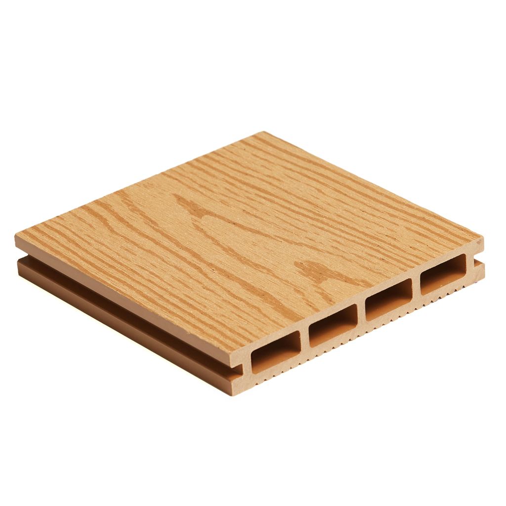 Террасная доска Vandek Elegant 146х22х3000 мм, Teak купить в Москве Террасная доска Vandek Elegant 146х22х3000 мм, Teak
