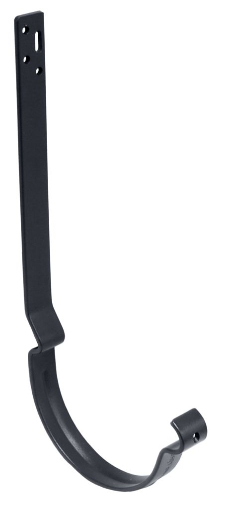 Кронштейн желоба длинный полоса 7024 тёмно-серый