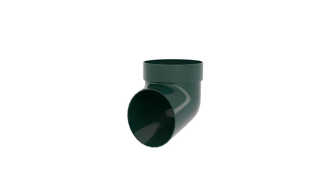 Слив-отвод трубы (колено сливное) Классика/Дизайн, Колено сливное пластик бордо 6005