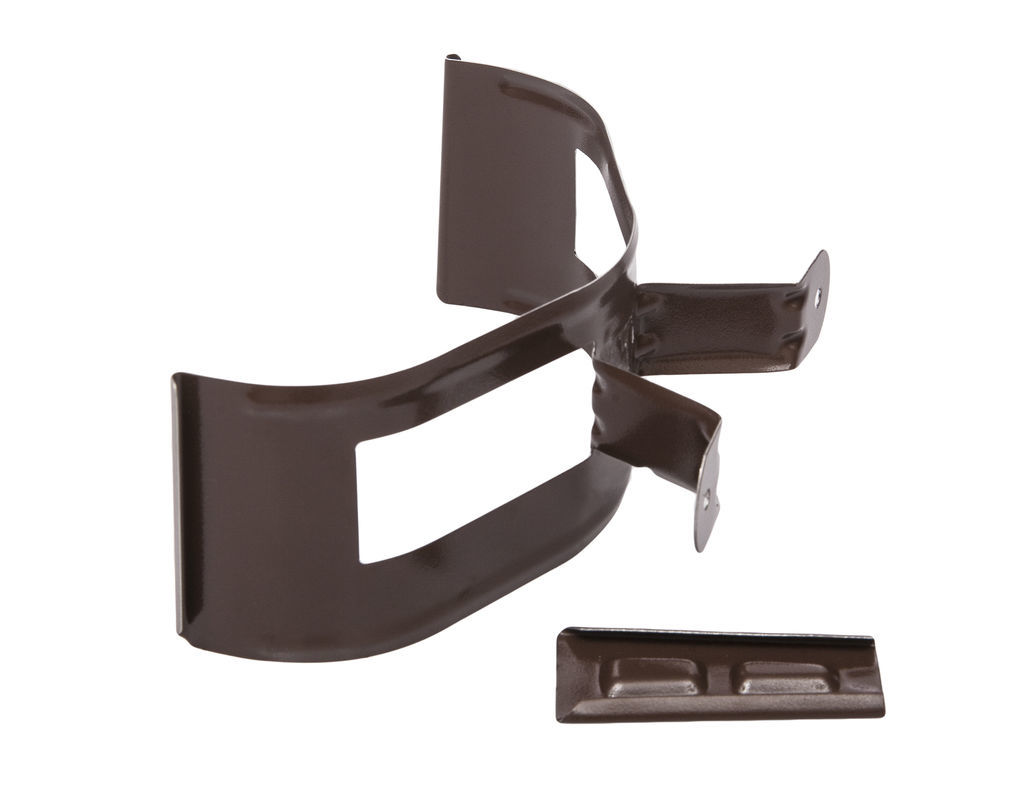 Хомут трубы на деревянную стену ("уши") D100 купить в Санкт-Петербурге