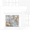 Ворота гаражные секционные Delicatus Gold Prestige Lux L-гофр smooth 4000х2250мм ALUTECH