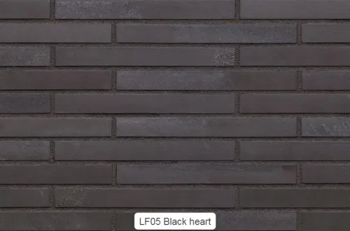 Black heart (LF05) клинкерная плитка ригель купить в Санкт-Петербурге
