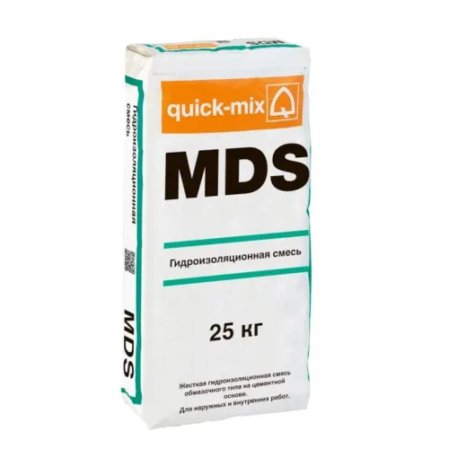 MDS Минеральный гидроизолирующий раствор quick-mix купить в Санкт-Петербурге