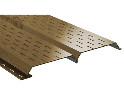 Софит Lбрус перфорированный Ecosteel Matt купить в Санкт-Петербурге