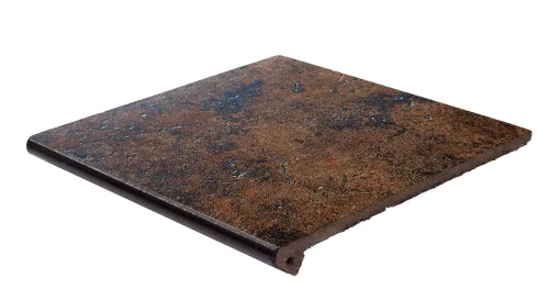 Ступень фронтальная Peldano Fiorentino Metalica Cherry 33х33х1.2 матовый 4шт/упак Exagres купить в Санкт-Петербурге