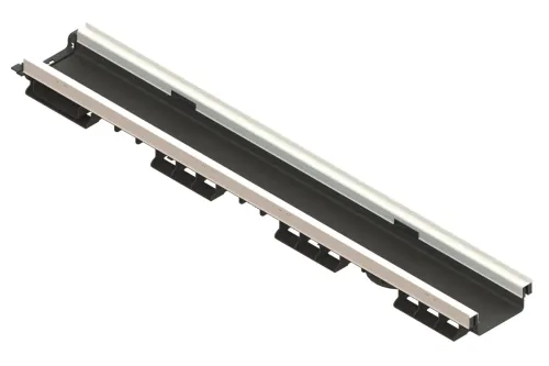 Лоток водоотводный PolyMax Basic ЛВ-10.16.06-ПП пластиковый усиленный 8057-М купить в Санкт-Петербурге
