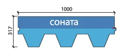 ТЕХНОНИКОЛЬ Гибкая черепица, САМБА купить в Санкт-Петербурге