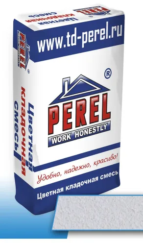 Цветная кладочная смесь Perel NL белая купить в Санкт-Петербурге