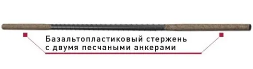 Базальтопластиковый анкер Гален БПА-300-6-2П	 купить в Санкт-Петербурге