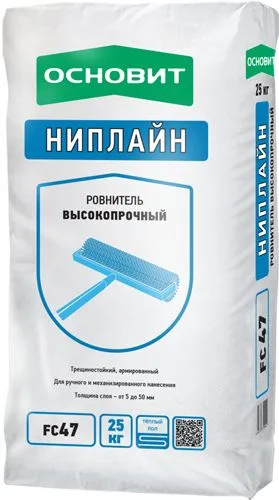 Ровнитель для пола высокопрочный Основит Ниплайн FC47 купить в Санкт-Петербурге