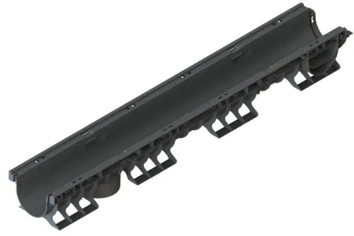 Лоток водоотводный PolyMax Basic ЛВ-10.16.12-ПП пластиковый стандартный борт 8020-М купить в Санкт-Петербурге