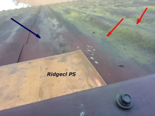 Медная полоса Ridgecl PS  длина ската 6-12м купить в Санкт-Петербурге