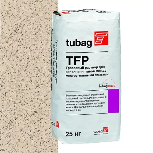 TFP Трассовый раствор для заполнения швов для многоугольных плит, кремово-жёлтый tubag купить в Санкт-Петербурге