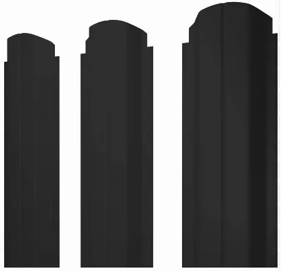 Металлический штакетник П-образный фигурный Rooftop Matte купить в Санкт-Петербурге