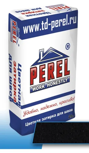 Цветная затирочная смесь Perel RL черная купить в Санкт-Петербурге