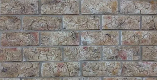 Искусственный камень Глиняный кирпич 195х75мм коричневый 0.8м2 CraftStone купить в Санкт-Петербурге