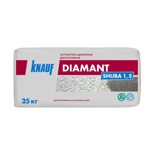 Штукатурка декоративная КНАУФ Diamant шуба 1,5 мм купить в Санкт-Петербурге