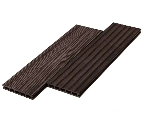 Террасная доска из ДПК UnoDeck Mogano, венге 4м купить в Санкт-Петербурге