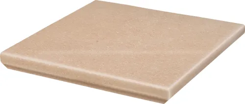 Ступень угловая с капиносом структурная Mattone Sabbia Beige купить в Санкт-Петербурге