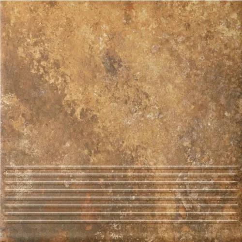 Ступень простая с насечками ARTEON цвета ROSSO, OCHRA, TAUPE, BROWN, GRYS купить в Санкт-Петербурге
