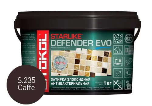 Starlike Defender EVO эпоксидная затирочная смесь WARM купить в Москве