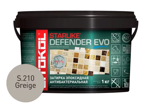 Starlike Defender EVO эпоксидная затирочная смесь WARM купить в Санкт-Петербурге