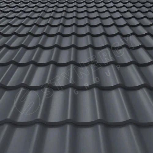 Металлочерепица СМ Классик Rooftop Matte (Стальной Бархат) купить в Санкт-Петербурге