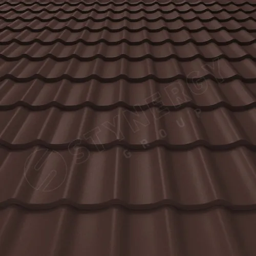 Металлочерепица СМ Классик Rooftop Matte (Стальной Бархат) купить в Санкт-Петербурге