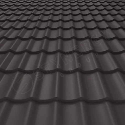 Металлочерепица СМ Классик Rooftop Matte (Стальной Бархат) купить в Москве