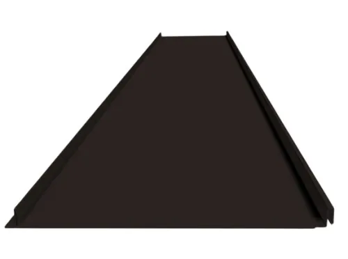 Фальц самозащёлкивающийся с карнизным подгибом Rooftop Matte (Стальной бархат)  купить в Санкт-Петербурге