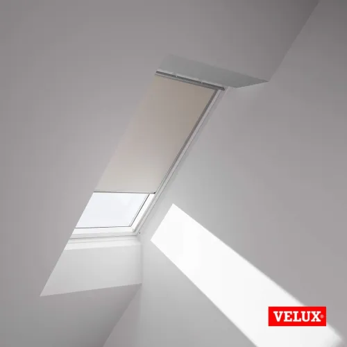Штора блэкаут Velux DKL 1085 (светло-бежевый) MK06 78*118см Велюкс Сиеста купить в Санкт-Петербурге