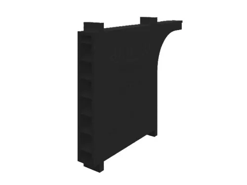 Вентиляционная коробочка для кирпичной кладки BRICKO V-Box 90х60х10мм черный купить в Санкт-Петербурге
