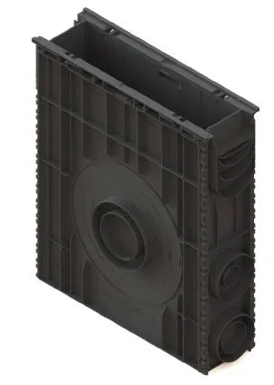 Пескоуловитель PolyMax Basic ПУС-10.16.60-ПП 156x600x500  купить в Санкт-Петербурге