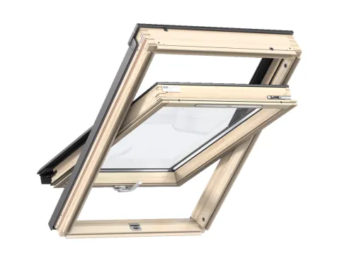 Velux GZL 1051B MK08 78х140см (ручка снизу) мансардное окно деревянное однокамерное (Велюкс) купить в Санкт-Петербурге