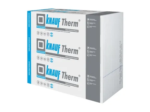 KNAUF Therm® СТЕНА (ППС 10) 100мм, 6 плит, 7.2м2, 1000х1200мм, 0.72м3 купить в Санкт-Петербурге