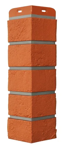 Угол наружный Grand Line Состаренный кирпич Design (цвет шва RAL 7006) купить в Санкт-Петербурге
