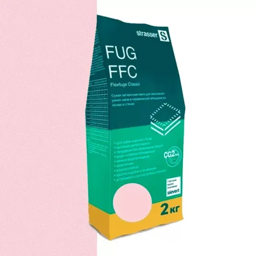 FUG FFC 21 Сухая затирочная смесь для узких швов, светло-розовый (1 - 6 мм) strasser купить в Санкт-Петербурге