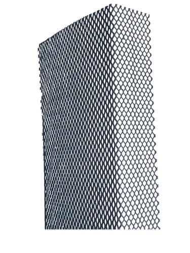 Сетка вентиляционная металлическая FS 40-100 L=2000 RAL 9003 купить в Санкт-Петербурге