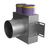 Пленум потолочный/настенный круглый на 2 выхода VPS 125/75x2 Provent
(Комплектуется без фланцев. Фланцы/заглушки необходимо докупать дополнительно) купить в Санкт-Петербурге