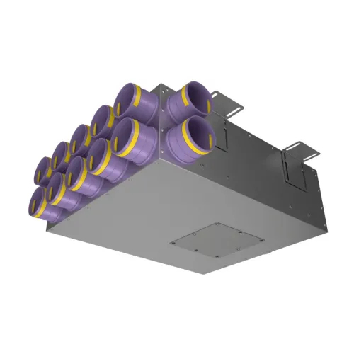 Коллектор металлический на 12 выходов KV 160/75x12 Provent
(Комплектуется без фланцев. Фланцы/заглушки необходимо докупать дополнительно) купить в Санкт-Петербурге