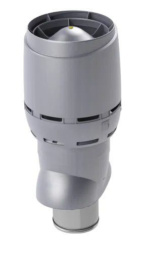 Выход помещений черный XL-200/300/700 (труба с колпаком, шурупы) Vilpe, диаметр - 250 мм купить в Санкт-Петербурге