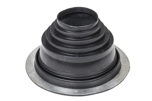 Резиновый уплотнитель для металлических кровель ROOFSEAL №-3 D110-200мм черный, Vilpe купить в Санкт-Петербурге