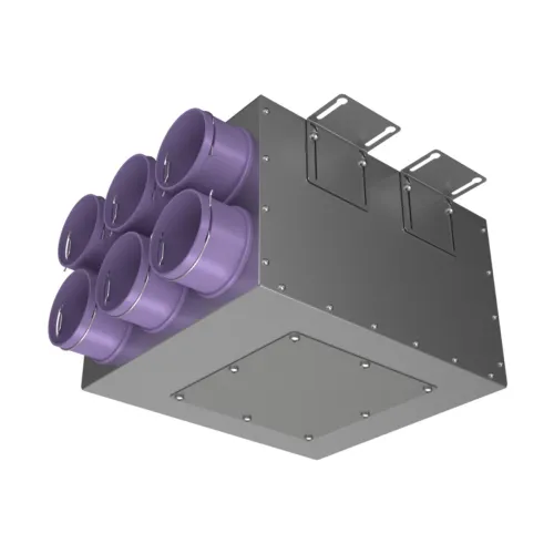 Коллектор металлический на 6 выходов KV 160/90x6 Provent
(Комплектуется без фланцев. Фланцы/заглушки необходимо докупать дополнительно) купить в Москве
