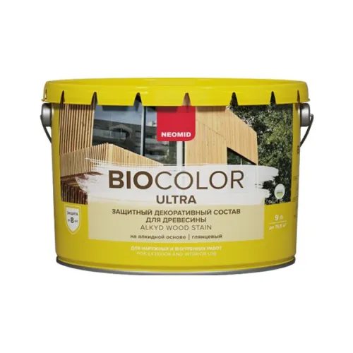 BIO COLOR ULTRA 9л пропитка готовый NEOMID купить в Санкт-Петербурге