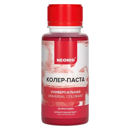 Колер-паста универсальная Палитра №1 100мл Для внутренних работ NEOMID купить в Санкт-Петербурге