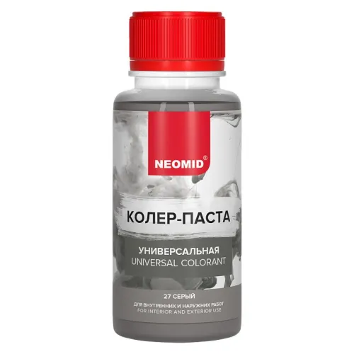 Колер-паста универсальная Палитра №1 100мл Для внутренних и наружних работ NEOMID купить в Санкт-Петербурге