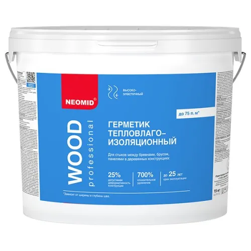 NEOMID Professional герметик строительный ведро 15кг готовый купить в Санкт-Петербурге